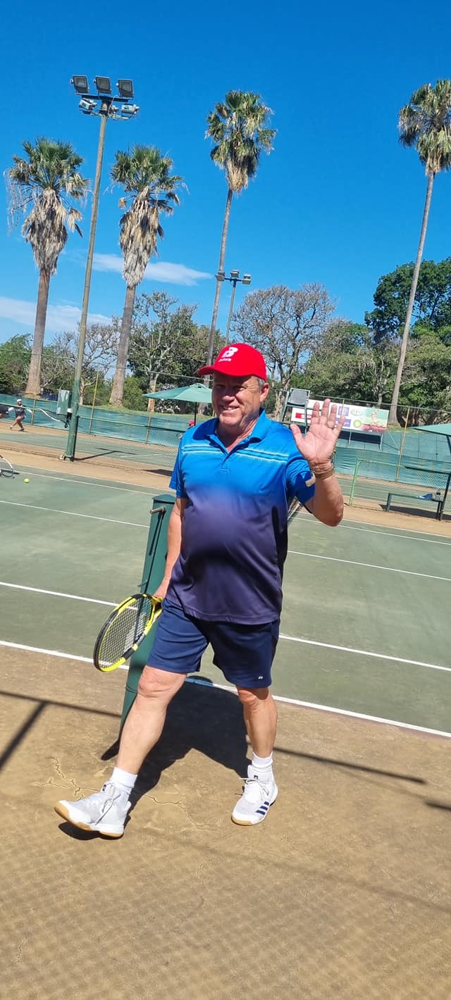 Serving on court